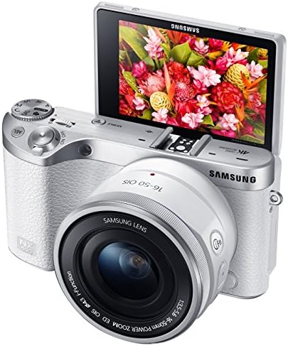 Samsung Electronics EV-NX500ZBMHUS NX500 28 MP Безжична Интелигентна Компактен Системна Камера с Включен