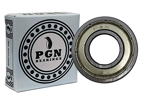 (10 опаковки) PGN - R4-ZZ Защитени лагери - C3-1/4x5/8x0.196 - Смазана - Хромирана стомана