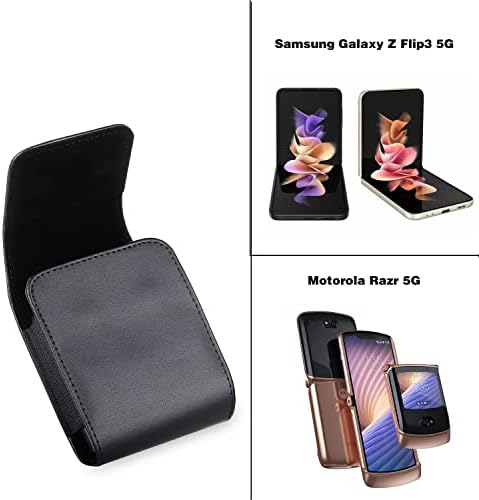 Кобур за мобилен телефон Samsung Galaxy Z Flip 3 5G, Z Flip 5G, Z Flip3, Z Flip, Motorola Razr 2019, Moto
