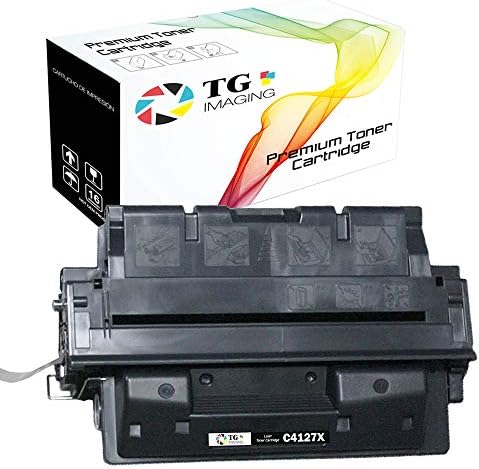 (1 опаковка, супер висока доходност) TG Imaging Съвместим Тонер касета Заместител на HP 27X C4127X използването на HP Laser Jet 4000 4000N 4000T 4050 4050N LBP-1760 принтер (10 000 страници)