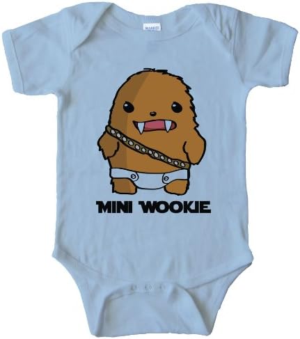 24TEE Mini Wookie Baby Chewbacca Onesie