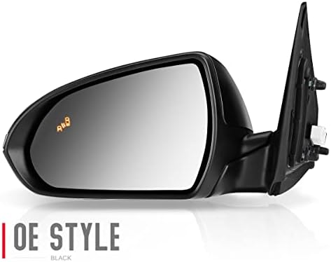 HY1320227 Фабрично стил Шофьорска лявото странично огледало - Ръчно сгъване | Корекция на мощност | Стъкло с подгряване | мигач | Памет | за Откриване на слепи петна - Съвм?