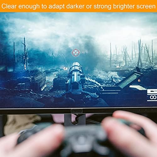 Cosmos 50pcs Games Fast Scope No Scope TV Decal Front Sight Target Shooting Sticker for PS5 for PS4 for Xbox Series for Switch (25 бр в различни стилове x 2 листа)