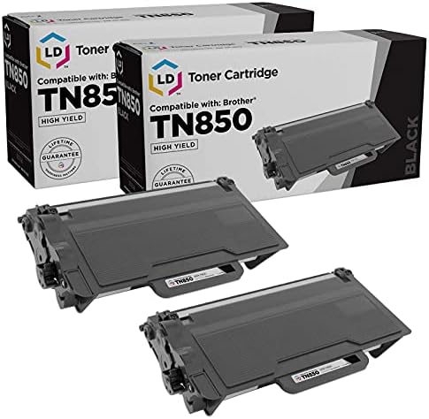Подмяна на съвместим тонер касета LD Brother за TN850 High Yield (черен, 2 опаковки)