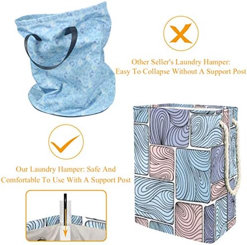 Unicey A Каша of Yarn Waterproof Folding Laundry Възпрепятстват Bucket for Kids Room Bedroom Baby Nursery