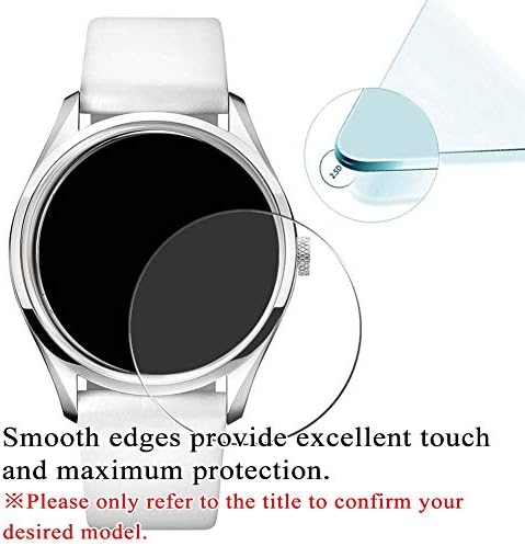 [3 Pack] Synvy Закалено Стъкло Протектор на Екрана, Съвместим с кейт спейд KSW1536 KSW1537 KSW1538 9H Филм Smartwatch Смарт часовници Протектори