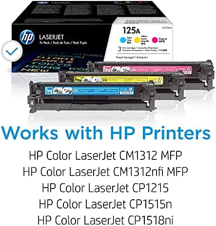 HP 125A | CB541A, CB542A, CB543A | 3 Тонер-касети / светло Синьо, Жълто, Лилаво