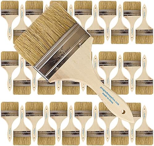 Pro Grade - Чип Paint Brushes - 36 Ea 4 Inch Чип Paint Brush