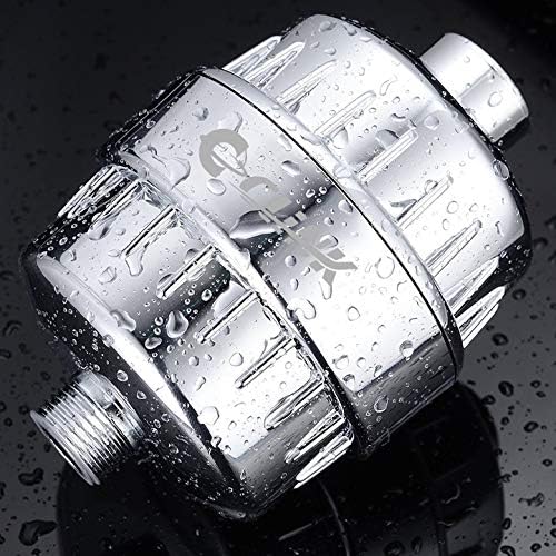 C CLINK 15 Стъпки Филтър за вода за душ silver слой(повърхностно един вакуум покритие),филтър за душ с най-висока