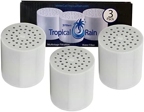 Кали Tropical Rain 15 Stage Shower Filter Cartridge Replacement - 3 pack