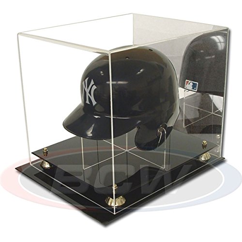 Дисплей на шлема бейзбол BCW 1-AD26 акрилни миниый с Огледало