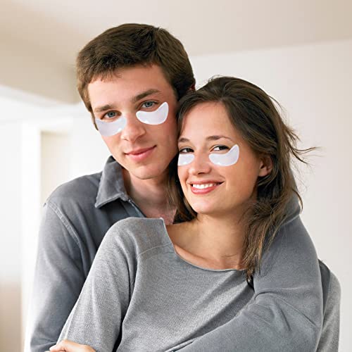 REENGULL White Collagen Eye Mask, 30 двойки Кристални златни Петна Под очите За подпухнали очи и тъмни кръгове – Изглеждат по-малко уморени и за намаляване на бръчките и фините лин