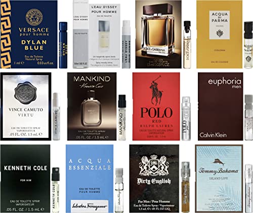Дизайнерски мостри на аромати за Мъже - Sampler Лот x 12 флакона парфюм (2)