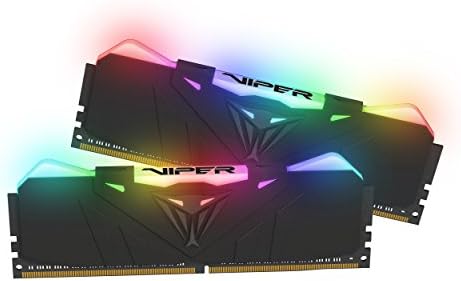 Viper RGB Series DDR4 16GB (2 x 8 GB) 3600MHz Kit w/Black heatshield