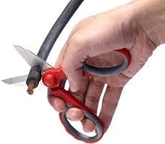 Edward Tools Harden Pro Electrician Ножици 5.5 - Сверхмощное Нож от Неръждаема стомана за Електротехници,