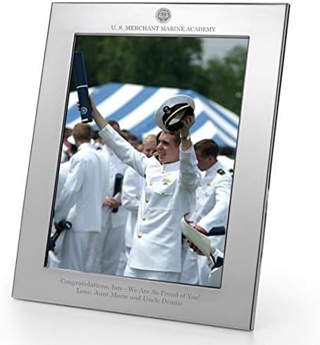 M. LA HART Merchant Marine Academy Полиран Оловен рамка за снимки 8x10