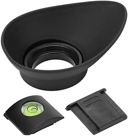 Rosvola Camera Eyecup, Подмяна на Протектора Визьор с Мека Защитна Форма на Котешки Уши за Камерата D700