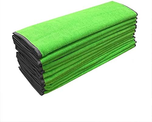 Detailer's Preference Големи хавлиени кърпи от микрофибър за обяснения, пране и сушене на автомобили, 320