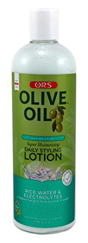 Ors Olive Oil Daily Стайлинг Лосион Super Moisturizing 16 унции (473 мл) (опаковка от 3 броя)