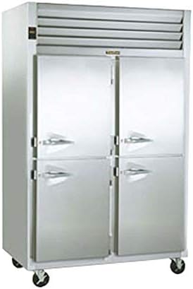 Шкаф за съхранение на топла храна Traulsen G-Series G24302 със солидна врата, 2-секционни