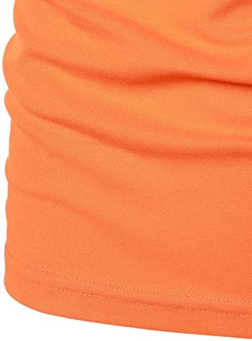 КАЧУЛКА на ЕКИПАЖА на Мъжки Ризи Поло с Къс Ръкав Мода Контраст на Цвят Риза с Цип Поло Тениска