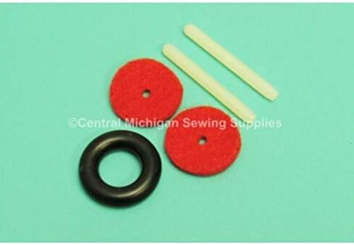 MACOSKI Supplies for Singer Sewing Machine Plastic Press in Шпулата PIN KIT Fits 401A, 403A, 404, САМ for