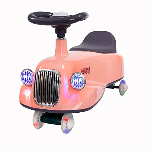 Nuby Twist N Ride Класически автомобил с реалистични работни предните и задните светлини, весели световыми