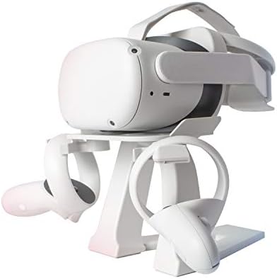Поставка за слушалки VR и притежателя на контролера за Oculus Quest 2/S Rift/HTC Vive/Vive Pro/Elite/Valve