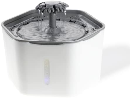 Котка Water Fountain Automatic Пет Water Fountain 94oz/2.8 L Cat Dog Water Fountain - USB Charged Healther