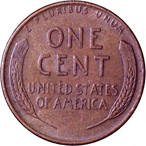 1945 Линкълн Пшеничен цент 1C Много фин