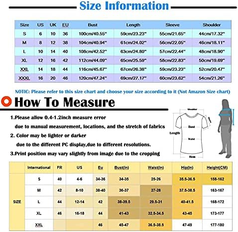 EOPUING Блузи за Жени,Плюс Размера на Сърцето Печатни Пуловер С Дълъг Ръкав Hoody