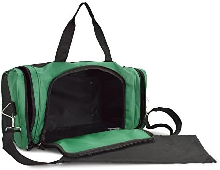 DALIX 21 Blank Sports екип gloverall Bag Gym Bag Travel Екип Регулируема Презрамка Зелен Цвят