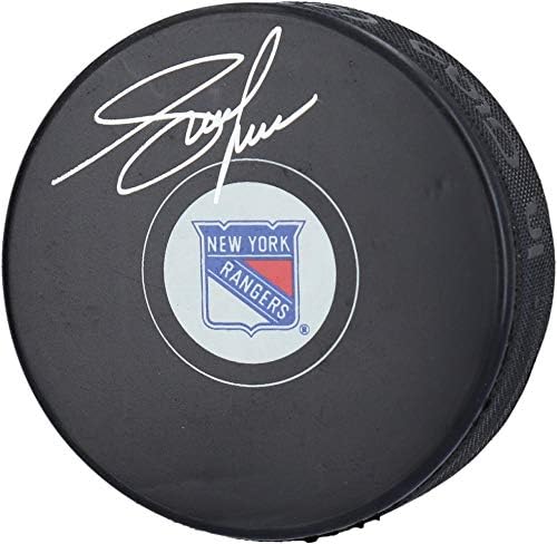 Адам Грейвс Ню Йорк Рейнджърс с автограф шайби за Хокей-Autographed NHL Pucks