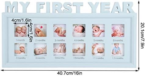 GHMOZ Frame Display Photo Frame New-Born Бебе Picture Photo My First Year Memory for Room Wall Display Decorative
