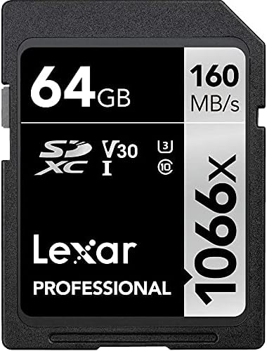 Lexar LSD1066064G 64GB SDXC 1066X Карта памет - (3-Pack)