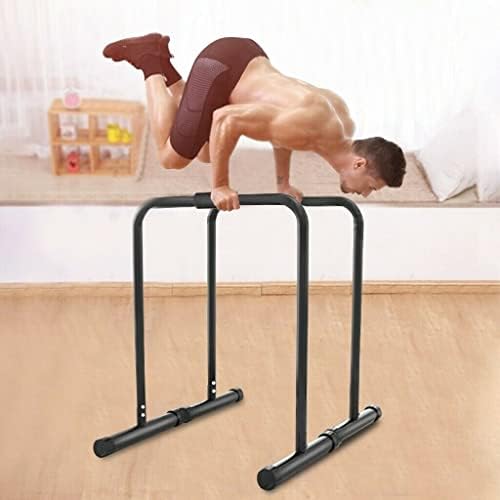 GXDHOME Фитнес Оборудване Dip Station Stand Heavy Duty Separator Bar Pull Up Bar Home Gym Training Exercise