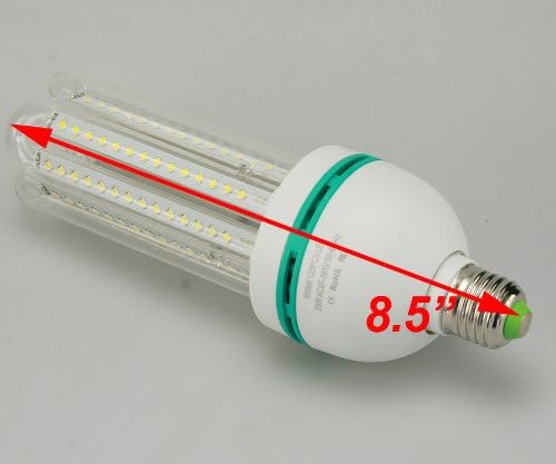 23 Watt Hydroponic Full Spectrum 120 LED Grow Light Bulb Lumen 2150 5500K 120LED