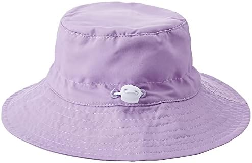Детска Солнцезащитная шапка за деца Лятна Плажна UPF 50+ Защита от Слънцето Кофа Шапки за Малки Момичета