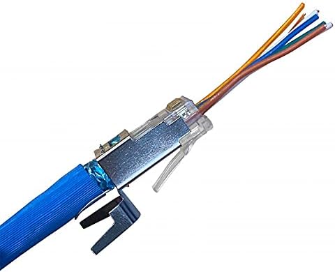 Klein Tools VDV826-754 Модулен щепсел данни за экранированного кабел основа cat6a и Ethernet кабел по-голям