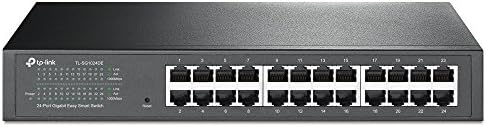 TP-Link 24 Port Gigabit Switch | Easy Smart Managed | Plug & Play | Limited Lifetime Protection | Desktop/Rackmount