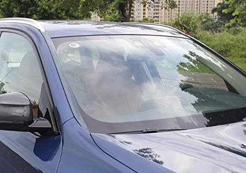 Eppar Нови защитни лайсни на предното стъкло, съвместими с BMW X3 2018-2020 (сребрист)
