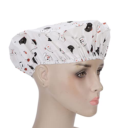 Шапка За Душ Resuable Сладко Cartoon Pattern Waterproof Shower Hat for Women Long Hair Keep Dry Hair Multifunctional
