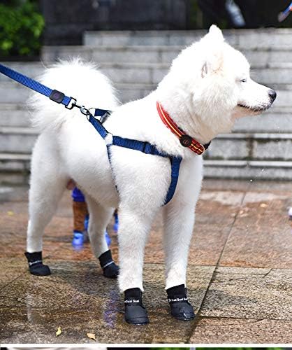 4 бр непромокаеми обувки за кучета Обувки кученце нескользящая дъждовна обувки Пет Ботуши за Дъжд Ден на