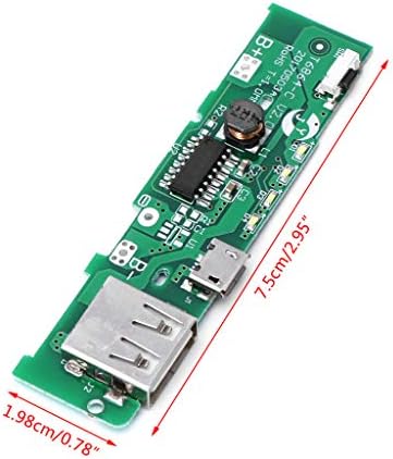 zhiounny USB 5V 2A Мобилен Телефон Power Bank Зарядно Устройство ПХБ Board Модул за Батерии 18650
