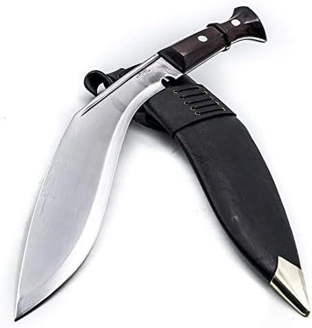 FWOSI-Нож за Ръчно Коване Кукри, 11,5-инчов Blade MK4 Gorkha Khukuri/Kukri Survival Knife, Военен Тактически