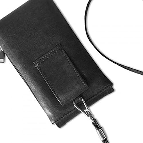 Париж Дирижабъл Франция Mark Line Drawing Телефон В Чантата Си Чантата Виси Мобилен Чанта Черен Джоба