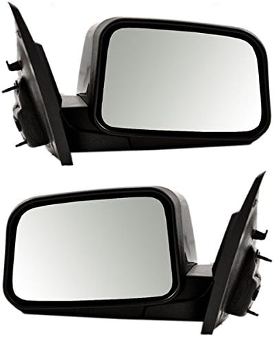 Koolzap За 2007-07 Edge Mirror Power Heated w/Memory, Puddle Lamp Left Right Side SET PAIR
