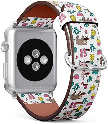 Q-Beans Каишка за часовник, който е Съвместим с Малки Apple Watch 38 мм / 40 мм - Смяна на Кожа Каишка Гривна