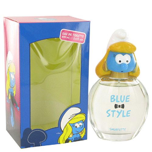 Парфюм blue style smurfette eau de toilette spray indoor social necessities парфюм за жени 3,4 грама blue