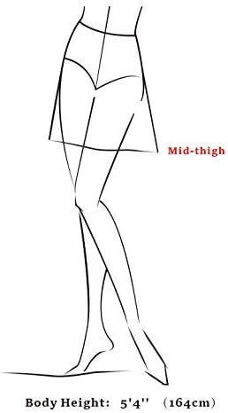 Allegra K Женски вельветовое мини-рокля-сарафан с V-образно деколте Vintage A-Line Bib